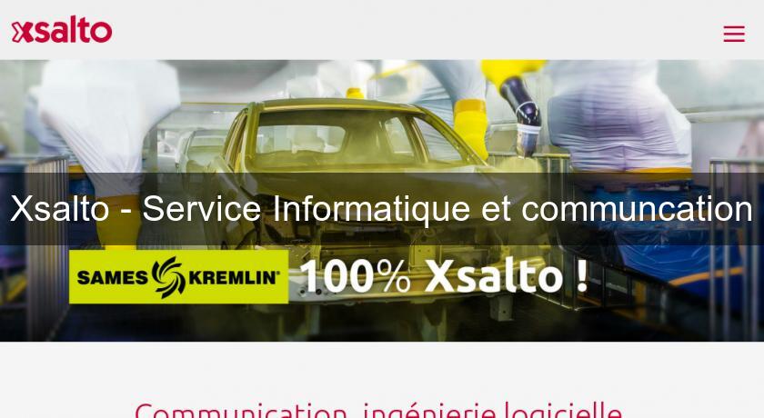 Xsalto - Service Informatique et communcation Xsalto - Service Informatique et communcation