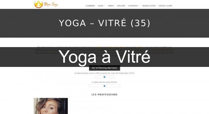 Yoga à Vitré