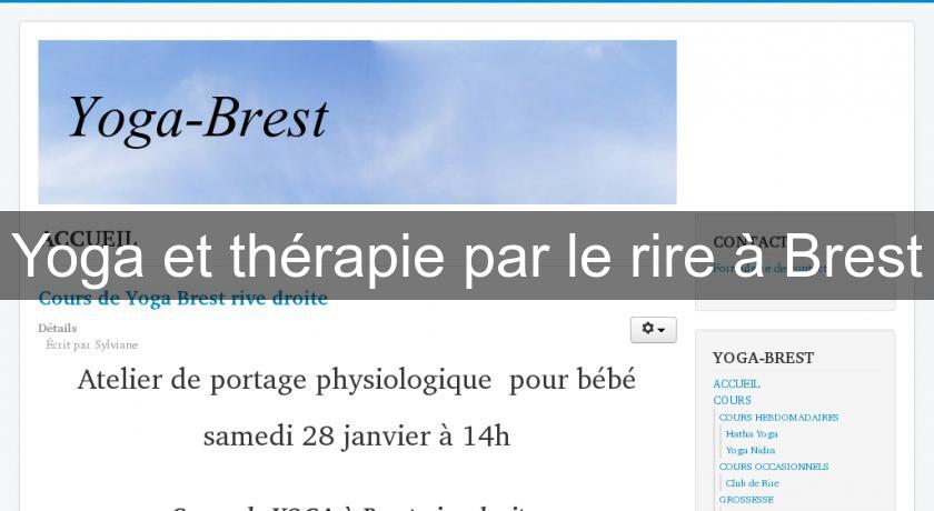 Yoga et thérapie par le rire à Brest
