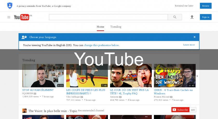 YouTube YouTube