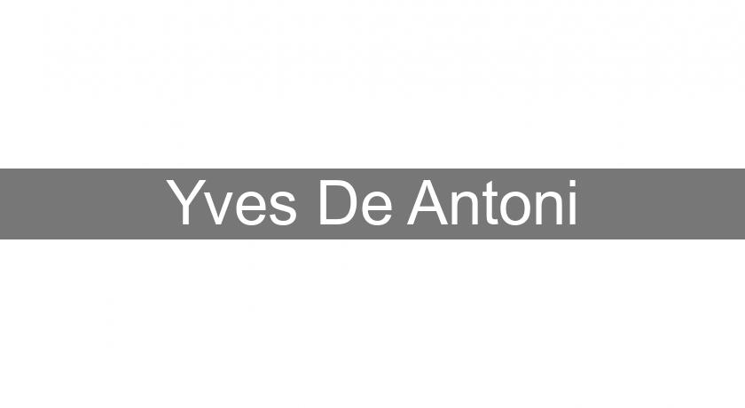 Yves De Antoni Yves De Antoni