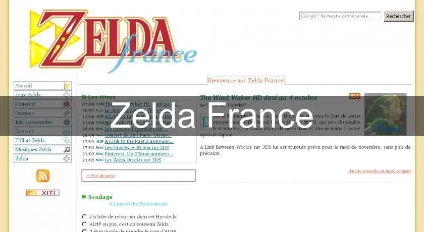 Zelda France