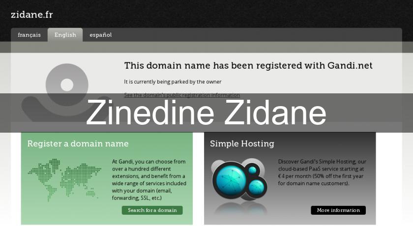 Zinedine Zidane Zinedine Zidane