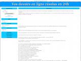 Aide aux devoirs et exercices en ligne
