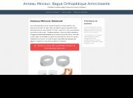 Anneau orthopédique de minceur