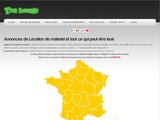 annonce gratuite de location de matériel entre particulier