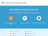 Annuaire de forums actifs