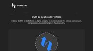 Application gestion et conversion de fichiers