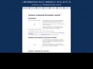 Assistance, dépannage et formation informatique, Marseille 