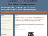 Assurance auto temporaire et assurance responsabilité civile entrepreneur 