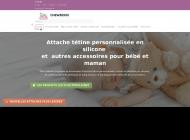 Attache tétine et Anneau de dentition personnalisés