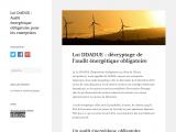 Audit énergétique Entreprise