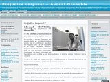 Avocat conseil en droit du préjudice corporel, Grenoble (38)