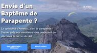 Baptême Parapente Annecy