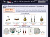 Bijoux féminins en argent