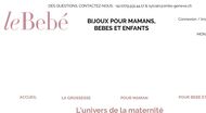 Bijoux maternité, grossesse, et naissance