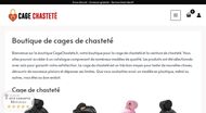 Boutique en ligne de cage de chasteté