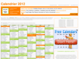 Calendrier en ligne, ou à imprimer 