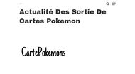 Carte et extensions Pokemons