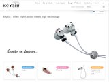 Casque audio, kit main libre, façon bijoux tendance