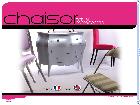 Chaise design et chaise pliante pour particuliers et loueurs de matériels réceptifs