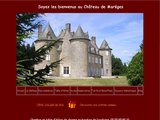 Chambres et tables d'hôtes au Château de Marèges, à Liginiac (19)