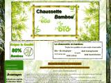 Chaussette en bambou bio homme et femme