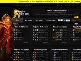 Classement joueurs, objets, Pvp WoW