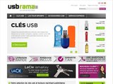 clé usb et lecteur mp3 publicitaire