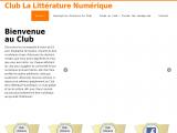 Club de lecture et téléchargement livres au format E-book, pas cher