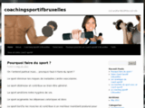 Coach sportif personnel à Bruxelles