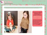 Collection de vêtements petite fille, princesse, chipie et tendance