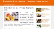 Comparatif extracteur de jus