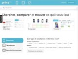 Comparer les fonctionnalités et tarifs des Smartphone, Appareil Photo Numérique et Tablette tactile