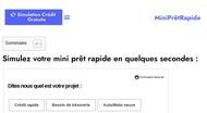 comprendre le fonctionnement du mini prêt 