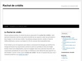 Conseil et guide pratique du rachat de crédit