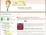 conseils nutritionnel et diététique pour une alimentation saine