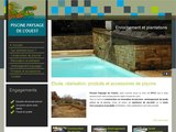 Construction de piscine et aménagement paysager sur Lyon (69)
