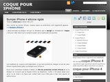 Coque ergonomique et design pour iPhone