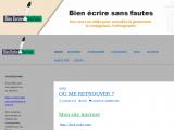 Cours d'orthographe, grammaire et conjugaison en ligne et en vidéo