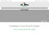 Cours de golf en ligne, et stage à l'étranger