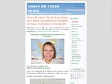 Cours et traduction de russe en ligne