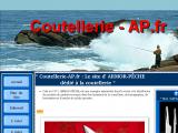 Couteaux de pêche en acier