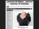 Création de bijoux fantaisie et accessoires de mariage