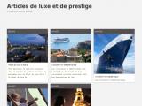 Croisière de luxe mer et océan