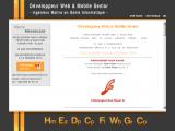 Développeur Web et Mobile expert Flash et PHP à la Réunion