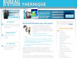 Devis études thermiques en région