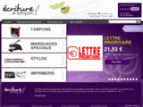 Ecriture et tampons, des tampons encreurs 