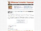 Efficience Formation aux techniques professionnelles de masages