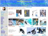 Equipements pour accès des personnes handicapées à la piscine, plage, ou neige
